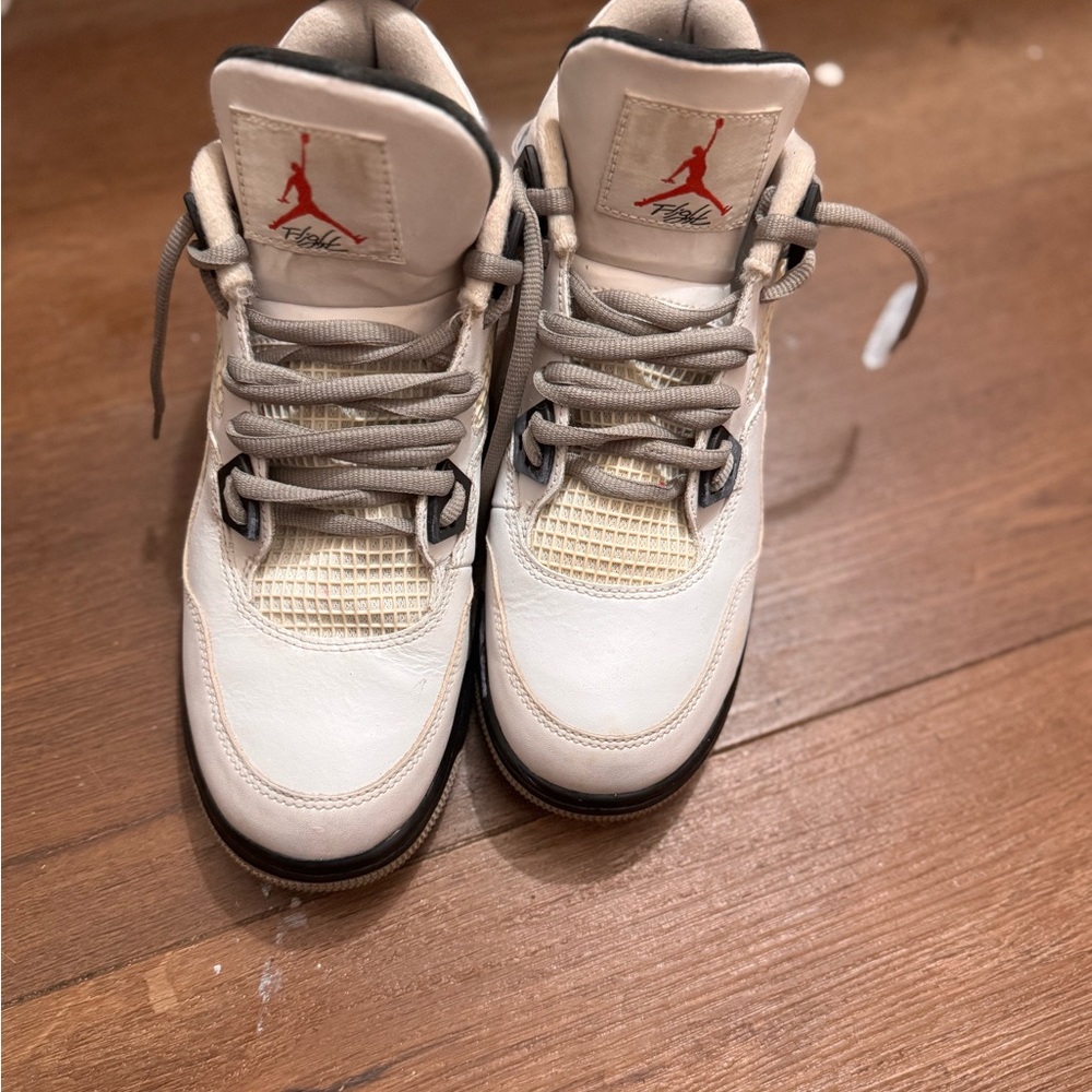 Air Jordan 4 Retro OG BG 2016 Sz. 7Y “White Cement” Sz. 7Y 836016-192 🔥🔥 - Picture 2 of 8
